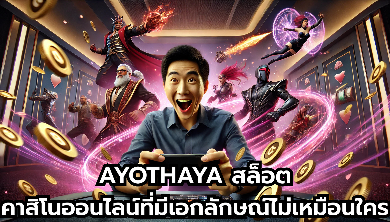 AYOTHAYA สล็อตคาสิโนออนไลน์ที่มีเอกลักษณ์ไม่เหมือนใคร
