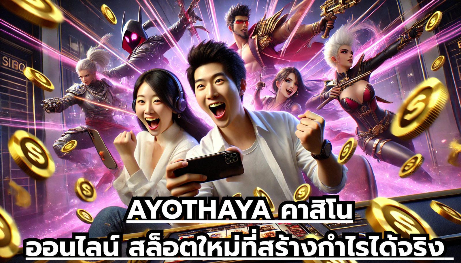 AYOTHAYA คาสิโนออนไลน์ สล็อตใหม่ที่สร้างกำไรได้จริง