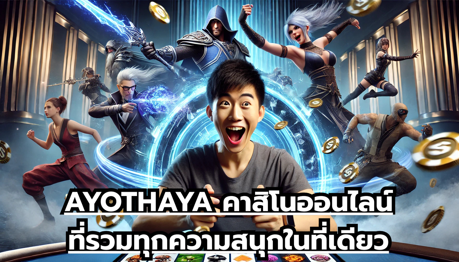 AYOTHAYA คาสิโนออนไลน์ที่รวมทุกความสนุกในที่เดียว